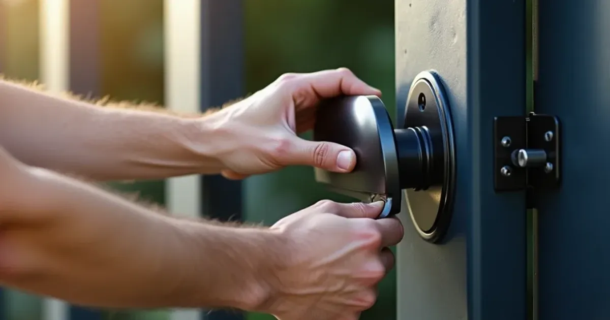 When and Why You Need Outdoor Gate Lock