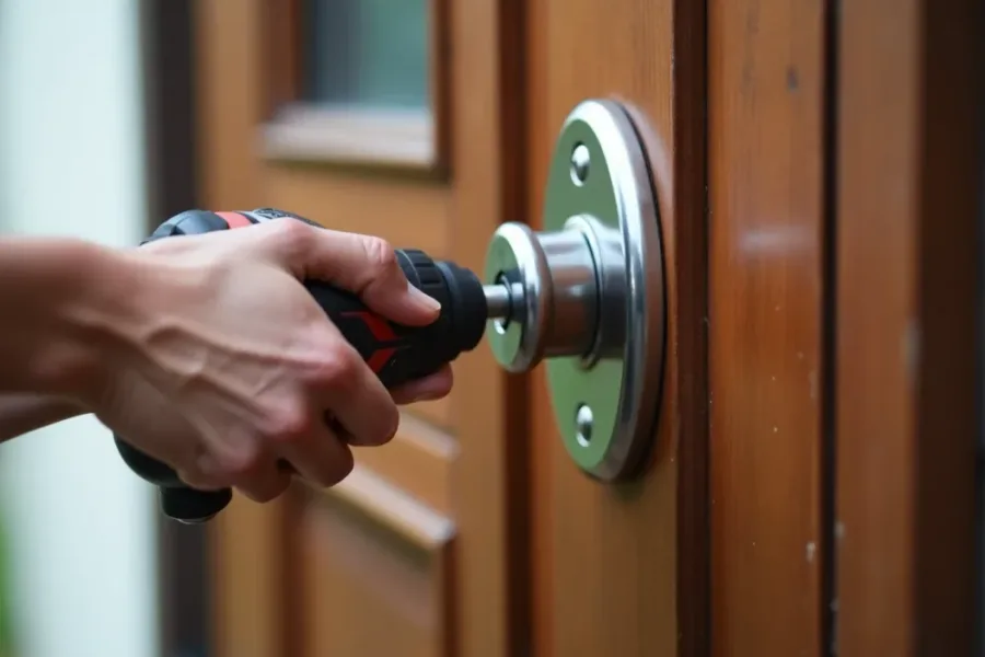 Deadbolt Installation