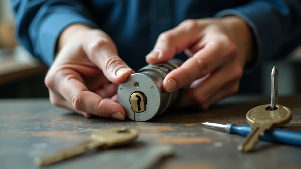 Lock Rekey performed by a Don's Locksmith technician